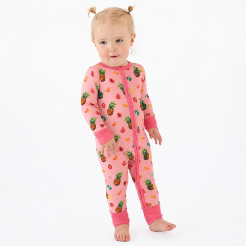 Pineapple and Fruit Convertible Sleeper